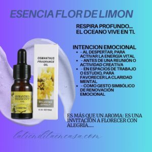 esencia flor de limon Esencia flor de limon